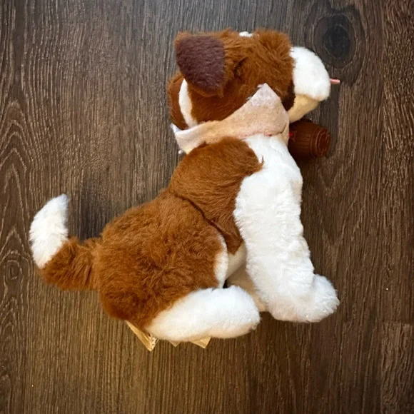 ELF PETS Dog St Bernard Tradition Elf On The Shelf 7" Plush Stuffed Animal Toy - Picture 5 of 6